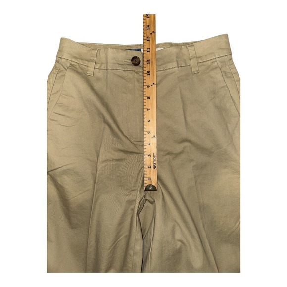 Old Navy Womens Extra High Waisted Super Wide Leg Khaki Chino Pants, Size 8 & 10 - Picture 8 of 9